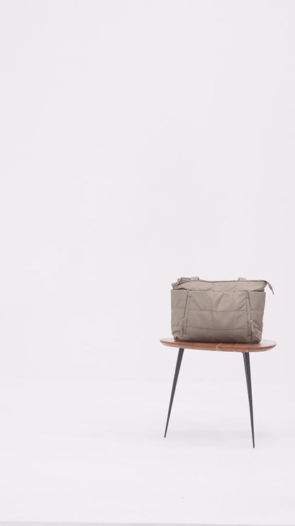 Onyx borsa a spalla Fango